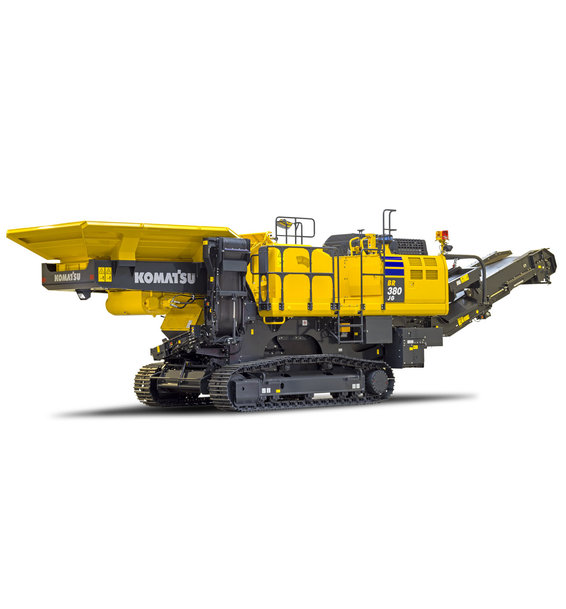 KOMATSU EUROPE STELLT DEN NEUEN MOBILEN BACKENBRECHER BR380JG-3 VOR
